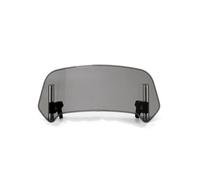 Deflector De Alerón Extensión Parabrisas Moto para Piezas para R1250GS R1200GS K1600GT K1600GTL K1200GT Alerón de Motocicleta(360cm Grey)