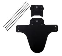 Deflector de bicicleta Trail: cubierta flexible para ruedas todo terreno, kit que ofrece una limpieza mejorada, componente de bloque contra salpicaduras reforzado que evita el desorden al atravesar ca