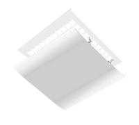Deflector De Boca De Ventilación Techo - Deflector De Rejilla De Calor Cuadrado,Cubierta Ajustable Rejilla Difusor De Flujo de Aire para Sistema Central Casa Sótano Interior Exterior