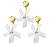 Deflector de CA | Conjunto De 3 Acondicionadores De Succión Deflector De | Chicanos Reduciendo El Ruido, Ventilador De Guía Para La Habitación Del Bebé, Estudio, Habitación, Estudio, Utilidad