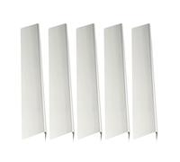 Deflector de calor para barbacoa - 5 placas calefactoras para parrilla | Barras aromáticas Accesorios de cocina Barbacoa para casa al aire libre viaje camping reuniones diarias hombres F