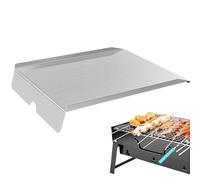 Deflector De Calor | Repuesto Parrilla Acero Inoxidable - Pieza Repuesto Difusor Deflector Térmico | Para Barbacoa De Pellets Hombre Y Mujer BBQ Patio Y Jardín Camping Y Al Aire Libre