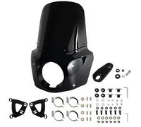 Deflector De Carenado Delantero para Motocicleta para Harley Sportster 883 Iron XL883N XL1200 15 "Sportster para Road Warrior