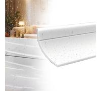 Deflector de lluvia de goma autoadhesivo, Tamaños múltiples de goma autoadhesivos la tira deflectora lluvia ventana y puerta(10 Pcs,Width 25mm)