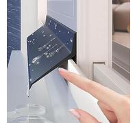 Deflector de lluvia de goma autoadhesivo, Tamaños múltiples negros y grises impermeables de goma autoadhesivos la tira puerta ventana(Black,70MM x 1M)