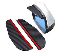 Deflector de Lluvia para Retrovisor, para Toyota Proace City 2025 Visera Protector Espejo Lateral Cubierta Ceja Flexible Impermeable Lluvia