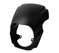 Deflector de Parabrisas Compatible con Harley Softail Breakout FXBR FXBRS 2018-2022 2021, máscara Frontal Negra Mate para Motocicleta, Cubierta de carenado para Faro
