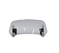Deflector De Parabrisas con Pinza para El La Alerón Moto para CanAm para Spyder F3-S F3T Carenado de Motocicleta(V3 Large Smoke)