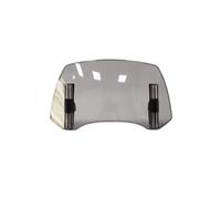Deflector de Parabrisas Extensión De Parabrisas Universal para Motocicleta, Deflector Alerón Ajustable para CB400X, CB500X, para Transalp, para ADV 150 Carenabris(Light Smoke)