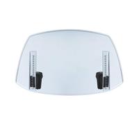 Deflector de Parabrisas Extensión Universal para Parabrisas de Motocicleta, Deflector con Clip Ajustable, se Adapta a la mayoría Motocicletas y Scooters Deflector cupula Moto(Blue)