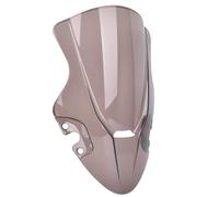 Deflector de Parabrisas para CFMOTO 450SR 450 SR 2022 2023 2024 2025 Parabrisas Motocicleta Deflector Viento Accesorios Protección Pantalla Aire Frontal Deflector cupula Moto(Brown)