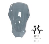 Deflector de Parabrisas para CRF1100L para África para Twin 1100 para Aventura para Deportes 2020 2021 para CRF 1100L Parabrisas De Motocicleta Carenabris(1 Set Gray)