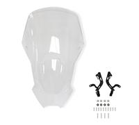Deflector de Parabrisas para CRF1100L para África para Twin 1100 para Aventura para Deportes 2020 2021 para CRF 1100L Parabrisas De Motocicleta Carenabris(1 Set Clear)