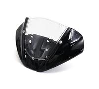 Deflector de Parabrisas para Ducati para Monster 950 937 2021 2022 Carenado De Protección De Instrumentos De Parabrisas Motocicleta con Soportes Montaje Deflector cupula Moto(Black Transparent)