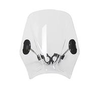 Deflector de Parabrisas para HYOSUNG GV250 para Aquila 2000-2023 ST700I 2011-2023 para Aquila GV Motocicletas Compact Sport Deflector De Viento Parabrisas Carenabris(Transparent)