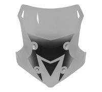 Deflector De Parabrisas para Motocicleta para LONCIN para VOGE DS525X DS 525X 525 DSX, Soporte Montaje Extensión Deflectores Alerón Parabrisas De Motocicleta(Titanio,51cm)