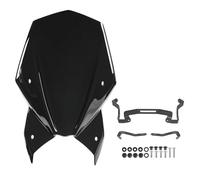 Deflector De Parabrisas para Motocicleta para Suzuki GSX-S1000 GSX-S950 GSX S1000 S950 2021-2023. Extensión con Soporte Montaje Deflectores Alerón Parabrisas De Motocicleta(Negro)