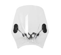 Deflector de Parabrisas para XJR1300 para XJR1200 para XJR400 para MT07 para MT09 Cubiertas De Parabrisas Motocicleta Deflectores Viento Faros Redondos Deflector cupula Moto(Transparent)