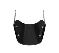 Deflector de Parabrisas Universal para Faro Redondo de 5-7 Pulgadas, Faro Delantero de Motocicleta, Deflector de Viento, Parabrisas Deflector cupula Moto(1Pc Black)
