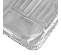 Deflector de salpicaduras de aceite de aluminio para cocinas de gas para ayudar a mantener áreas de pared más limpias y zonas adyacentes de cocina