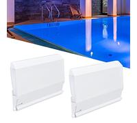 Deflector de Skimmer para Piscina Compatible con Hayward, 19.5x14 cm, Plástico, 2 Unidades, Compuerta de Repuesto