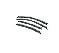 Deflector de Ventana de Coche Compatible con Honda CRV CR-V 2007-202, Protector de Lluvia, moldura de Acero Inoxidable(2012-2016)