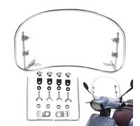 Deflector De Ventana Delantera De La Motocicleta Para Scooters Eléctricos | Parabrisas De Motocicleta Multiusos | Parabrisas Adecuado Para Motocicletas Eléctricas Para Torstmotorcorrirdes A