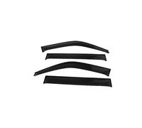Deflector de ventilación for toldo, Compatible con Honda Civic FK (10.ª generación, Hatchback, 2016-2021)(Black)