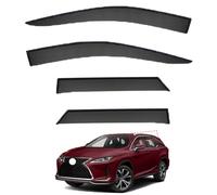 Deflector De VentilacióN para Visera De Coche, Protector Solar Y De Lluvia, Compatible con Lexus RX 350L 450HL (2016-2022) Delantero Y Trasero con Cinta Adhesiva, Accesorios para Coche