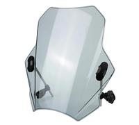 Deflector de Viento Ajuste Universal para MT07 MT09, Compatible con Honda CBR600RR CB1000R GXSR 600 750, Cubiertas de Parabrisas Ajustables.(Gray)