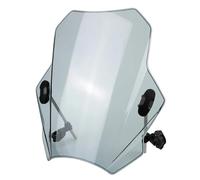 Deflector de Viento Cubiertas de Parabrisas universales para Motocicleta MT07 MT09, Ajustables para Honda CBR600RR CB1000R GXSR 600 750(Gray)