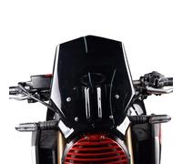 Deflector de viento de parabrisas de carenado delantero de motocicleta para CB650R CB1000R, Protector de parabrisas, visera de pantalla compatible con Ho-nda CB 650 R CB 650 F 2018-2020 (Fumar)