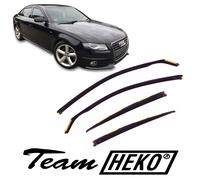 Deflector de viento deflector de lluvia Heko para Audi A4 B8 2009-2015 4...