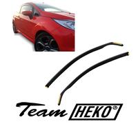 HEKO-15229 Deflector de Aire compatibile con Ford Fiesta 2009 in POI 3 Porte Hatchback (2 Pieza)