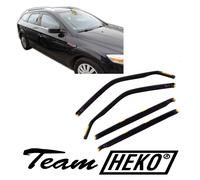 Deflector de viento deflector de lluvia Heko para Ford Mondeo 2007-2015 5 pue...