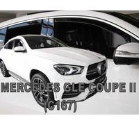 Deflector de viento deflector de lluvia Heko para Mercedes GLE C167 a...
