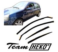 Deflector de viento deflector de lluvia Heko para Renault Clio 2/Thalia...