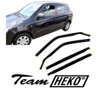 Deflector De Viento Deflector De Lluvia Heko Para Skoda Fabia 2007-2014 5 Pue...