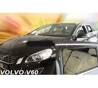 Deflector de viento deflector de lluvia Heko para Volvo V60 2011-2017 4 piezas