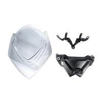 Deflector De Viento Deflector De Viento para Parabrisas De Motocicleta para Suzuki GSX-S1000 GSXS1000 GSXS GSX-S 1000 GSXS 1000 2015-2019 Carenabris(Claro)