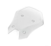 Deflector de viento elevado para parabrisas delantero para Kawasaki Z900 2025, extensión de alerón acrílico transparente que reduce el ruido, accesorio Touring de 270 mm (transparente)