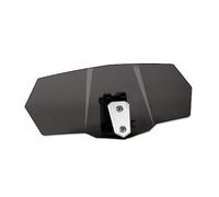 Deflector De Viento Extensión Ajustable para Parabrisas Motocicleta, Flujo Aire para Kawasaki Z750 Z800 650 Er6f 1000 Gen 1 KLR Moto Calle(Titanium)