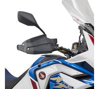 Deflector de viento GIVI, negro, para guardamanos original para modelos especiales Honda (ver descripción), negro