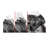 Deflector de viento GiVi negro para Yamaha X-Max 300 Tech Max 2025-2026