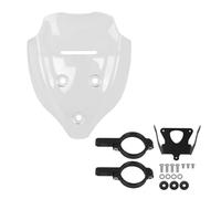 Deflector de Viento Moto para Ducati para Streetfighter V2 V2S V2/S 2025 Visera Deflectores De Pantalla Viento Cubierta Protección Parabrisas Motocicleta(Transparent)