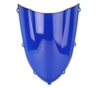 Deflector De Viento Moto Para ZX-10R 2004 2005 Parabrisas De Motocicleta Con Doble Burbuja Y Alerón De Extensión Auxiliar Accesorios Para Motocicleta