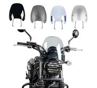 Deflector de Viento para Parabrisas de carenado Delantero para Motocicleta CL 250 300 500 Compatible con H.Onda CL250 CL300 CL500 2023 Flyscreen Visor Protector Pare-brise Visor (Fumar)