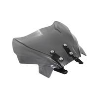 Deflector de Viento para Parabrisas Delantero, Compatible con MT 07 MT-07 MT07 2021 2022 2023 2024(Smoky Gray)