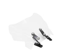 Deflector de Viento para Parabrisas Delantero, Compatible con MT 07 MT-07 MT07 2021 2022 2023 2024(Transparent)