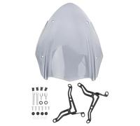 Deflector De Viento para Parabrisas Motocicleta para Suzuki GSX-S750 GSXS750 GSXS 750 2017-2023, Carenado Delantero con Soporte Carenado Deflector Parabrisas(Claro)